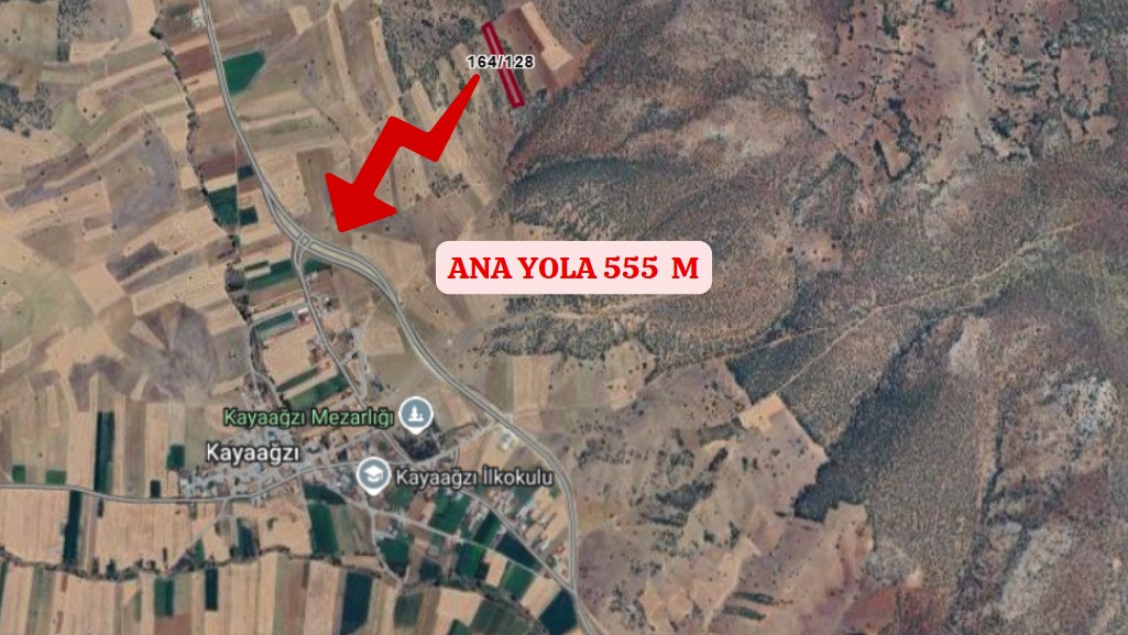 KONYA GÜNEYSINIR KAYAAĞZI 4.477M² TARLA SATILIKTIR - KONYA GÜNEYSINIR fotoğraf 13